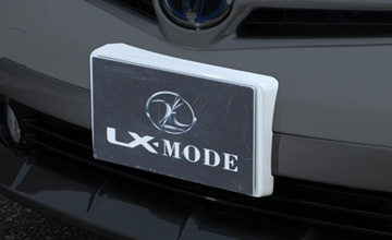 LX-MODE(LXモード)　30 プリウス 後期　カラードライセンスプレートベース
