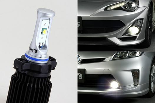 プリウス30系用LEDフォグバルブ(保安基準適合) TOM'S(トムス)