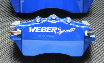 WEBER Sports(ウェーバースポーツ)　30 プリウス　ブレーキキャリパーカバー