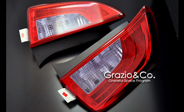 Grazio(グラージオ) 30 プリウス 後期 コンビカラードテールレンズユニット Grazio(グラージオ) 30 プリウス 後期 コンビカラードテールレンズユニット