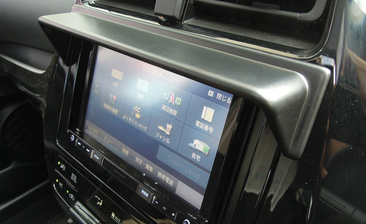 プリウス50系用モニターバイザー AMS