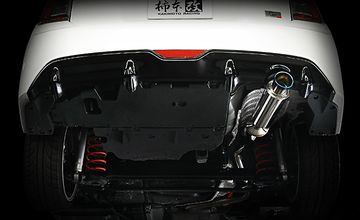 柿本・改-Kakimoto Racing-　プリウスG's　マフラー　GTボックス06&S(JQR認証)