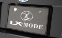 LX-MODE(LXモード) プリウス エアロパーツ リアライセンスフレーム 50系