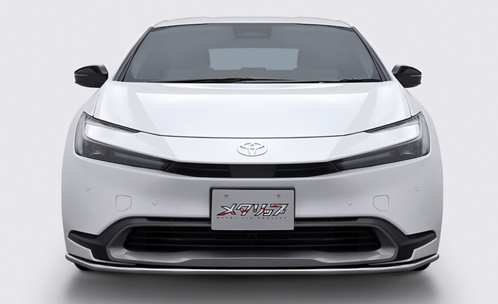 プリウス60系用フロントリップ トップライン(メタリップ)エアロ