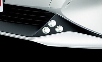 プリウスTRD (オプション)LEDデイタイムランニングランプ