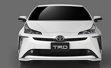 50系後期プリウス　エアロパーツ・フロントスポイラー(エアロダイナミクス)　TRD/Aero Dynamics Styleエアロ(2)