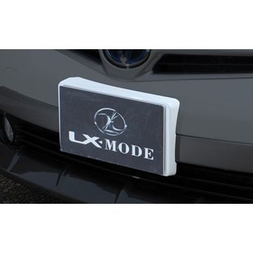 LX-MODE(LXモード)　30 プリウス 後期　カラードライセンスプレートベース