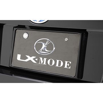 LX-MODE(LXモード)　プリウス/50系　リアライセンスフレーム（エアロ）(1)