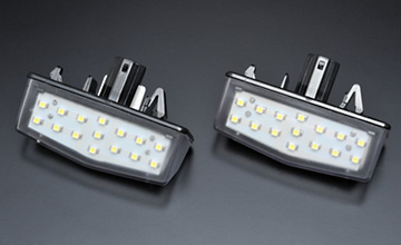 30系プリウス用LEDナンバーランプ