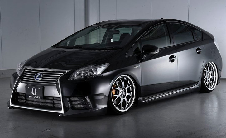 Aimgain エイムゲイン 30系後期 プリウス 3点セット タイプ3 Hybrid エアロパーツ Prius通販サイトauto Acp