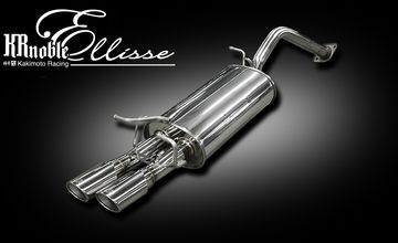 プリウス30 リアピース マフラー プリウス30系用マフラー・KRnoble Ellisse(ノーブル・エリッセ
