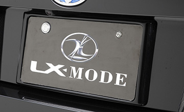 LX-MODE(LXモード) 50系プリウス用リアライセンスフレーム
