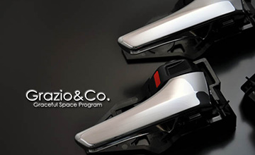 Grazio(グラージオ) プリウスα クロームインサイドドアハンドル Grazio(グラージオ) プリウスα クロームインサイドドアハンドル
