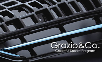 Grazio(グラージオ) プリウスα 前期 グリルガーニッシュ オパール・シナジーブルー Grazio(グラージオ) プリウスα 前期 グリルガーニッシュ オパール・シナジーブルー