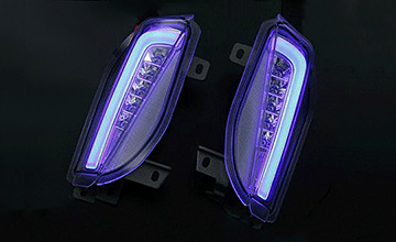 プリウスαREVIER(レヴィーア) ライトバーLED　ブルー