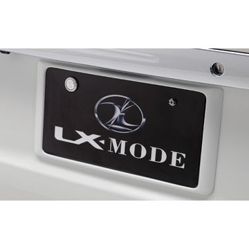 LX-MODE(LXモード)　プリウスα/40系　リアライセンスフレーム（エアロ）(1)