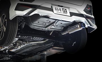 柿本・改-Kakimoto Racing-　ライズ　マフラー　GTボックス06&S(JQR認証)