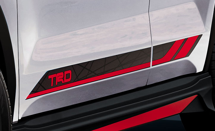 TRD ライズ サイドデカール200系