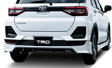 TRD　ライズ　エアロ リアバンパー用スポイラー