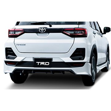 TRD　ライズ/200系　リアハーフ（Aggressive Styleエアロ）(1)