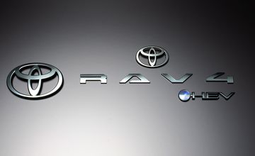 60(64)系RAV4　エンブレムパーツ・ブラッククロームエンブレム　Grazio(グラージオ)/エンブレム(2)