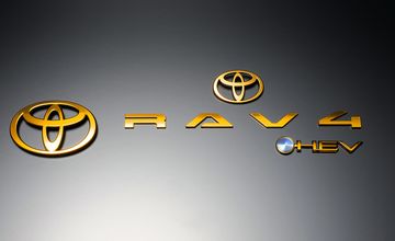 60(64)系RAV4　エンブレムパーツ・ゴールドエンブレム　Grazio(グラージオ)/エンブレム(1)
