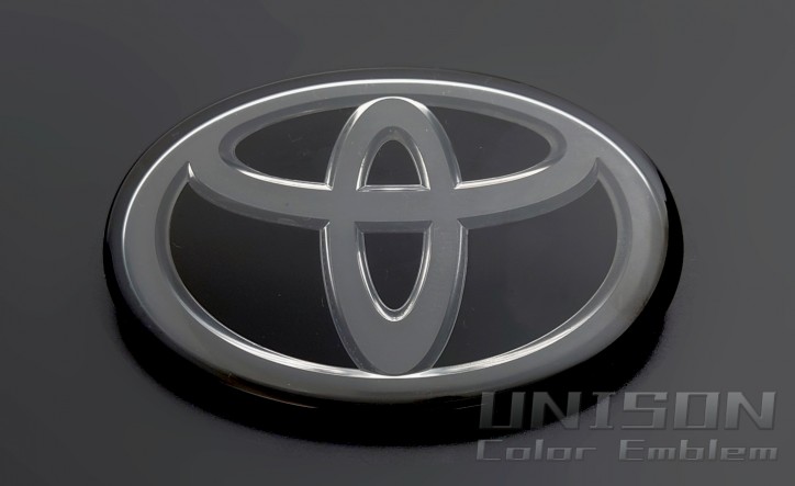 RAV4用GRエンブレム マットブラック UNISON-純正エンブレム改