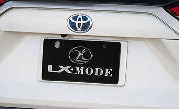 LX-MODE(LXモード) RAV4 リアライセンスフレーム