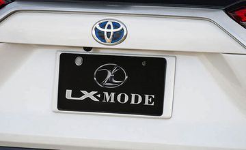 50系RAV4　エアロパーツ・リアライセンスフレーム　LX-MODE(LXモード)/エアロ(1)