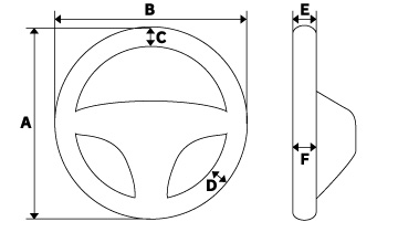 REAL(レアル) 50系RAV4用レザーステアリング