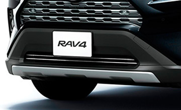 REVIER(レヴィーア) RAV4 メッキバンパーグリルフィンカバー