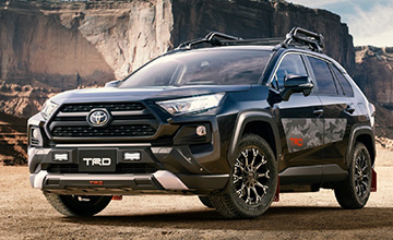 TRD RAV4 フロントガーニッシュ