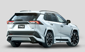 TRD RAV4 バックドアガーニッシュ