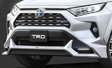 50系(標準グレード)RAV4　エアロパーツ・フロントスポイラー　TRD/ストリートモンスターエアロ(1)