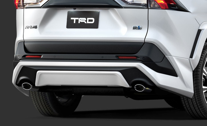 TRD ストリートモンスターエアロ　RAV4　リアハーフ