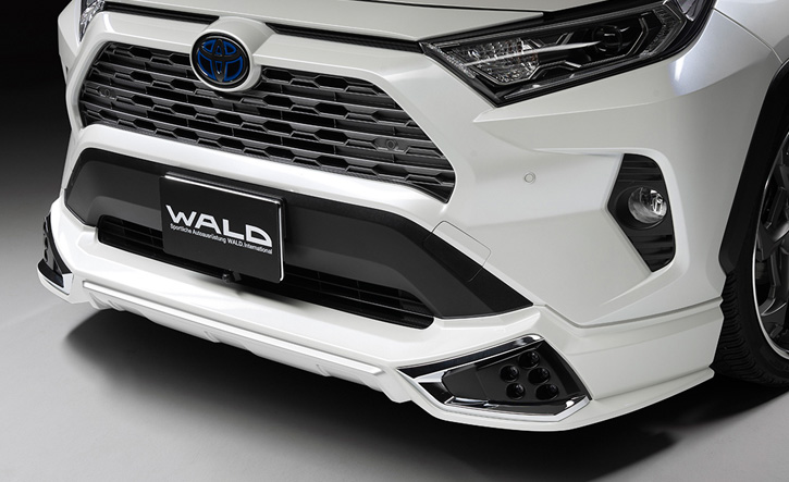 WALD(ヴァルド) RAV4 エアロパーツ フロントスポイラー 50系(標準グレード)