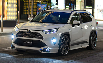 WALD(ヴァルド) 50系(標準グレード)RAV4用フロントスポイラー