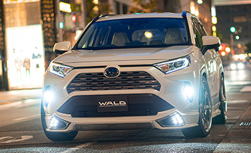 WALD(ヴァルド) 50系(標準グレード)RAV4用3点キット