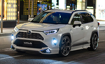 WALD(ヴァルド) 50系(標準グレード)RAV4用フロントスポイラー