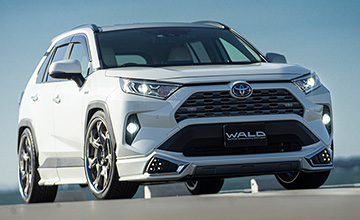 WALD(ヴァルド) 50系(標準グレード)RAV4用フロントスポイラー