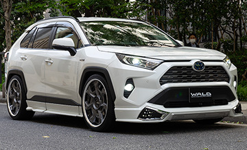 WALD(ヴァルド) 50系(標準グレード)RAV4用3点キット