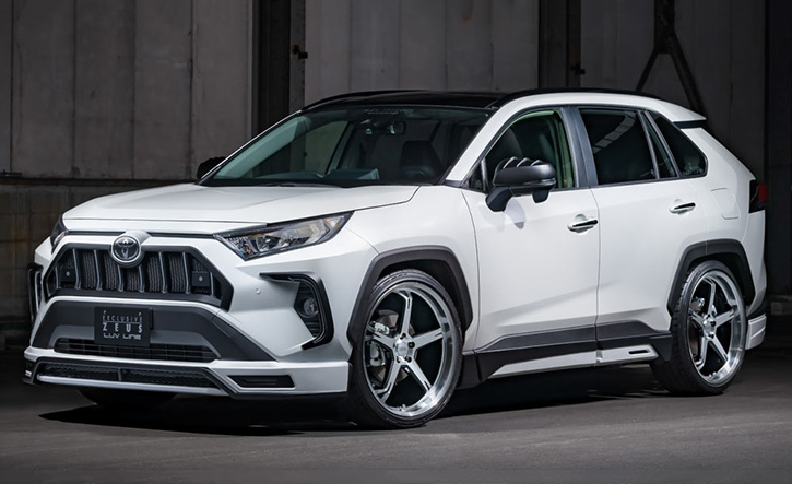 RAV4用エアロ3点セット エクスクルーシブゼウス(LUV LINE) エアロ