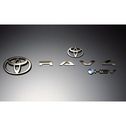 60(64)系RAV4　エンブレムパーツ・ブラッククロームエンブレム　Grazio(グラージオ)/エンブレム