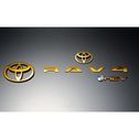 60(64)系RAV4　エンブレムパーツ・ゴールドエンブレム　Grazio(グラージオ)/エンブレム