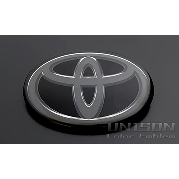 RAV4用GRエンブレム マットブラック UNISON-純正エンブレム改