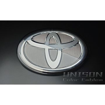UNISON-純正エンブレム改　RAV4/50系　GRエンブレムヘアライン（エンブレム）(1)