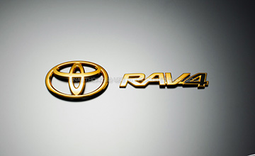 50系RAV4用ゴールドエンブレム