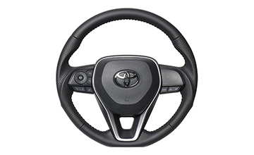 REAL(レアル) 50系RAV4用レザーステアリング