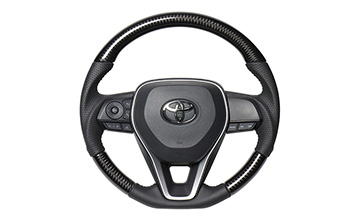 50系RAV4用カーボンコンビステアリング