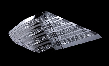 VALENTI(ヴァレンティ) ヴェルファイア LEDテール・シーケンシャルウインカータイプ|クリアー/クローム + クロームカバー